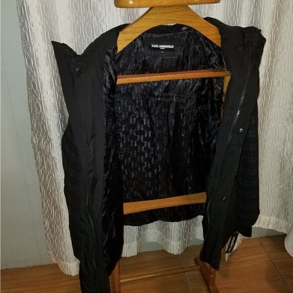 Karl Lagerfeld Paris Down Puffer Jacket Men’s L NWT - Picture 8 of 16